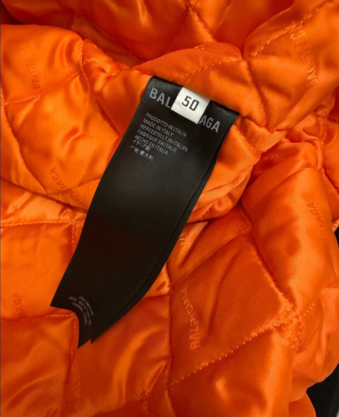 Balenciaga Balenciaga Steroid Bomber Jacket In Black Size US M / EU 48-50 / 2 - 4 Thumbnail