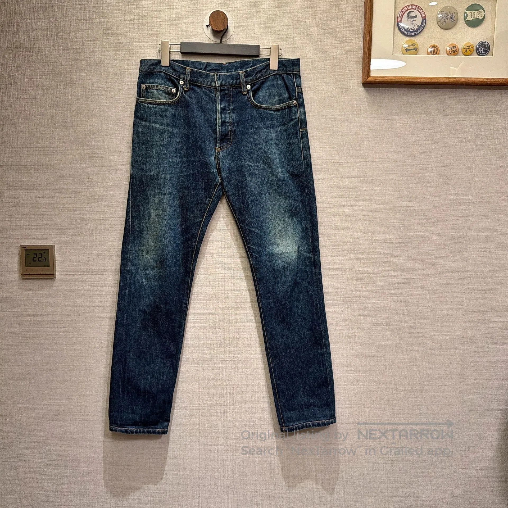 Dior Dior Homme Washed Denim Jeans Size 31. Size US 31 - 1 Thumbnail