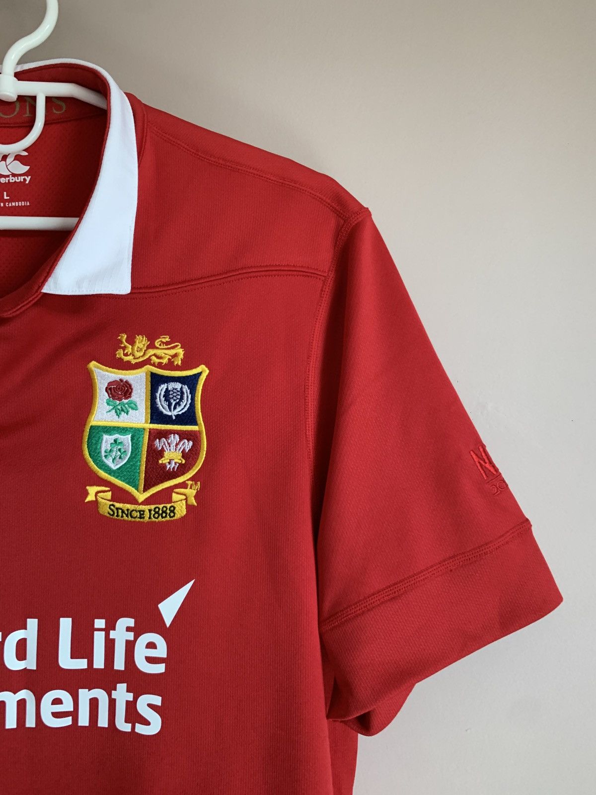 Canterbury of New Zealand British and Irish Lions 2017 Rugby Union Shirt Canterbury L Size US L / EU 52-54 / 3 - 3 Thumbnail