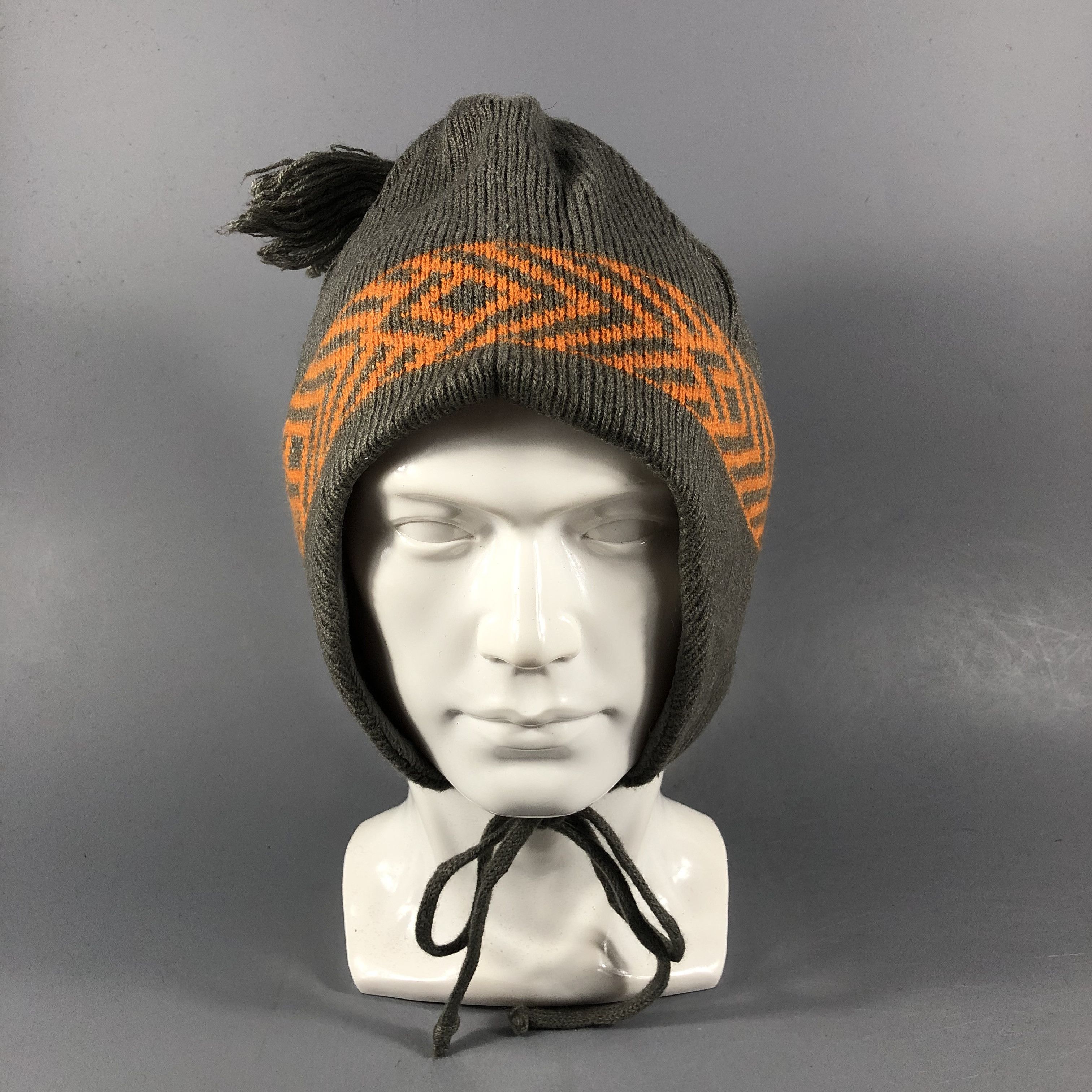 Vintage Nike ACG Earflap Bobble Beanie Snowcap Snow Hat B1014 Size ONE SIZE - 2 Thumbnail