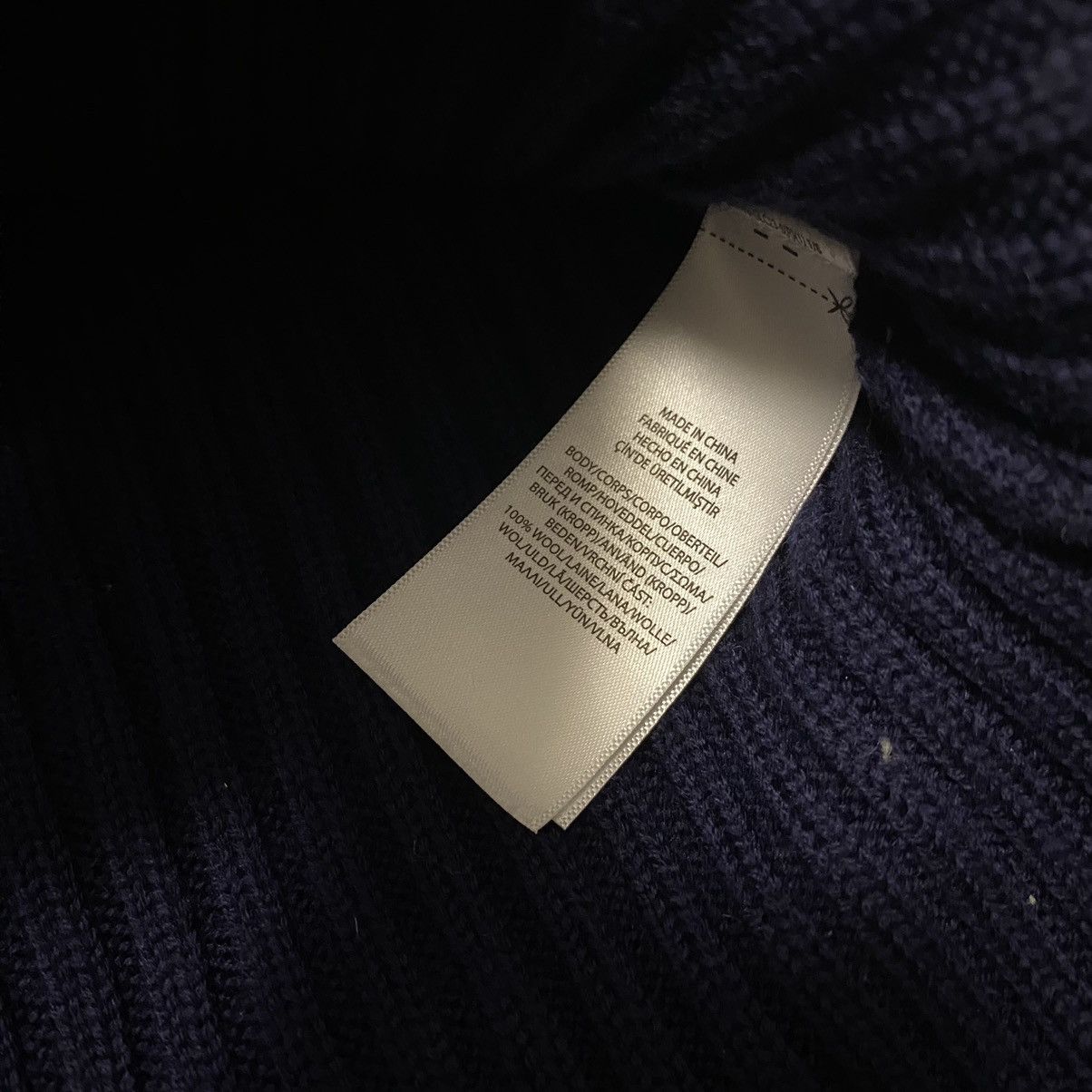 Polo Ralph Lauren Polo Ralph Lauren 100% Merino Wool Sweater Pull Over Size L / US 10 / IT 46 - 11 Thumbnail