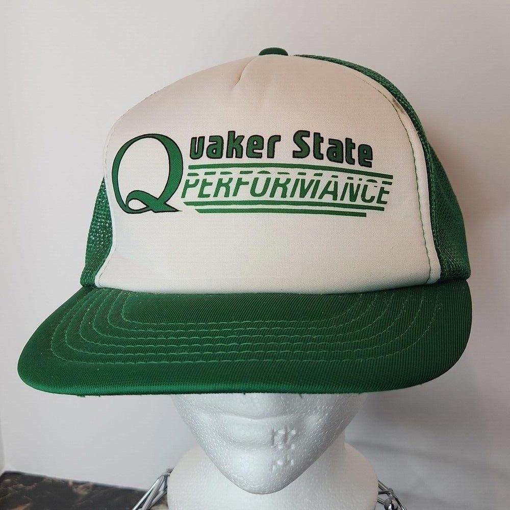 Other Vintage Quaker State Performance Trucker SnapBack Cap Size ONE SIZE - 1 Thumbnail