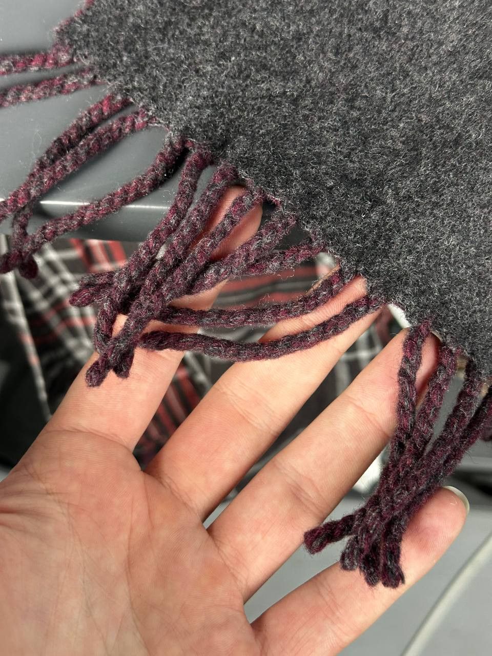 Polo Ralph Lauren × Vintage Polo Ralph Lauren Wool Scarf Muffler Neckwear Size ONE SIZE - 6 Thumbnail