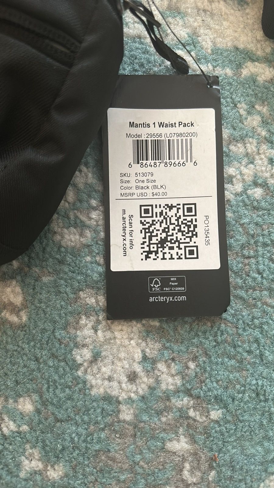 Arc'teryx Ultra Rare Arcteryx 24k Mantis 1 Size ONE SIZE - 4 Thumbnail