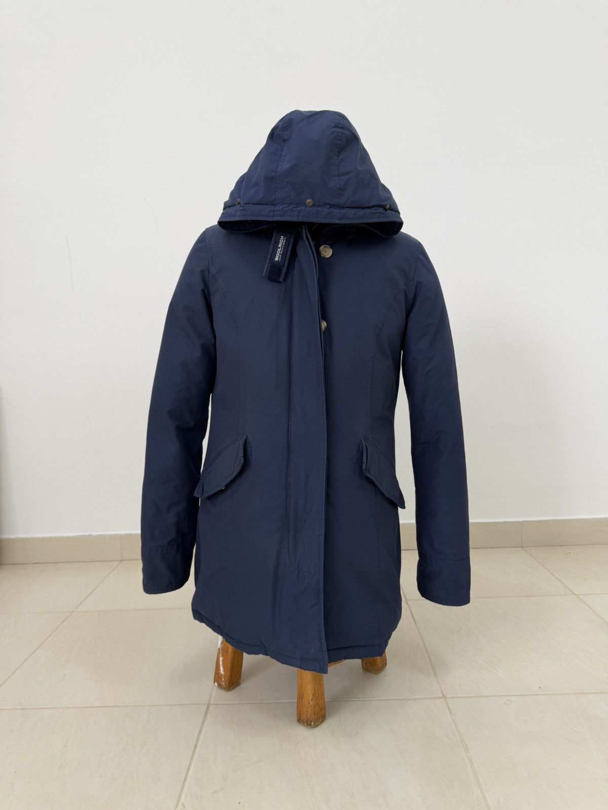 Goretex Woolrich Women Parka Jacket Size L Blue Size M / US 6-8 / IT 42-44 - 10 Thumbnail