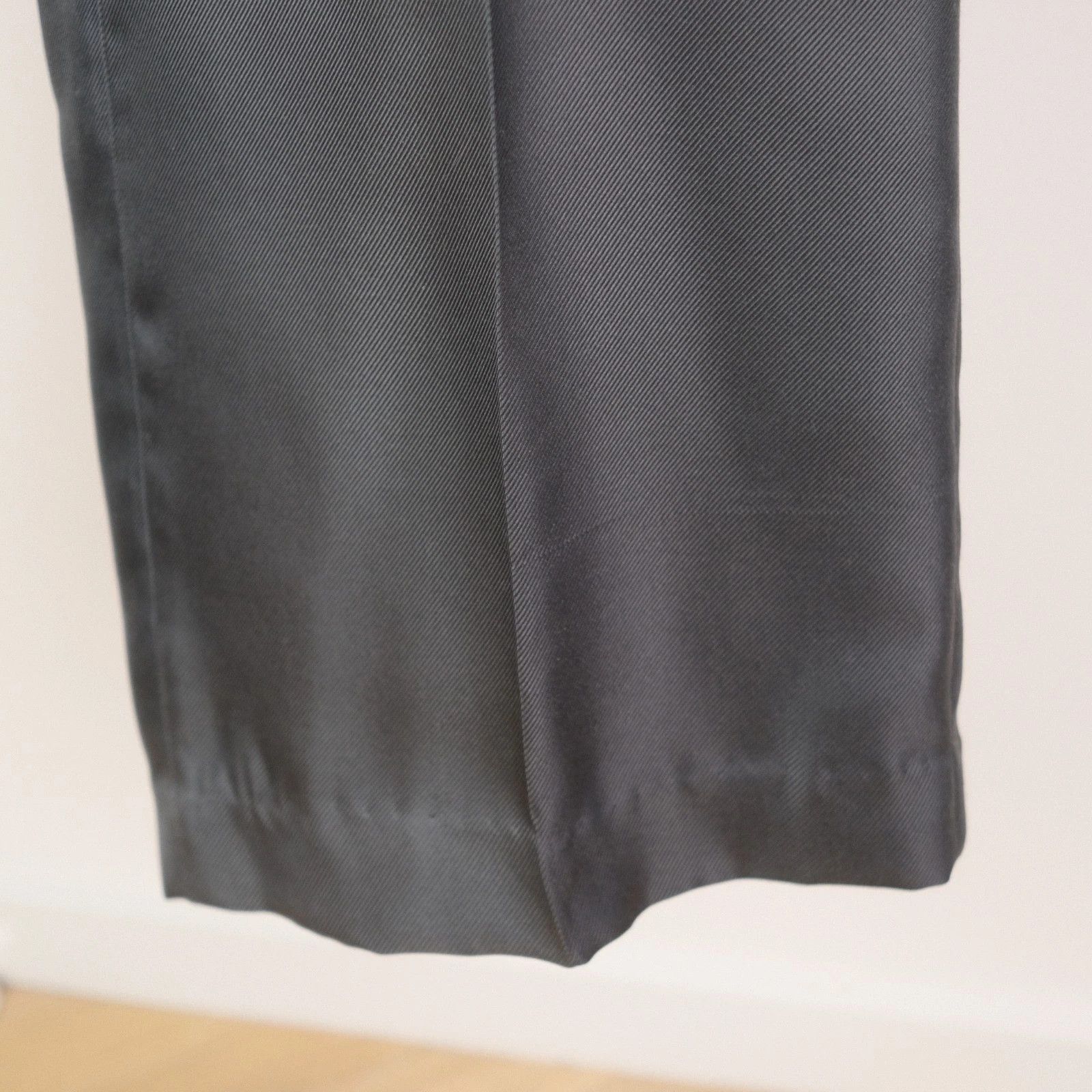 Emporio Armani Emporio Armani 100% Silk Wide Leg Trousers Size 44 Size 30" / US 8 / IT 44 - 6 Thumbnail