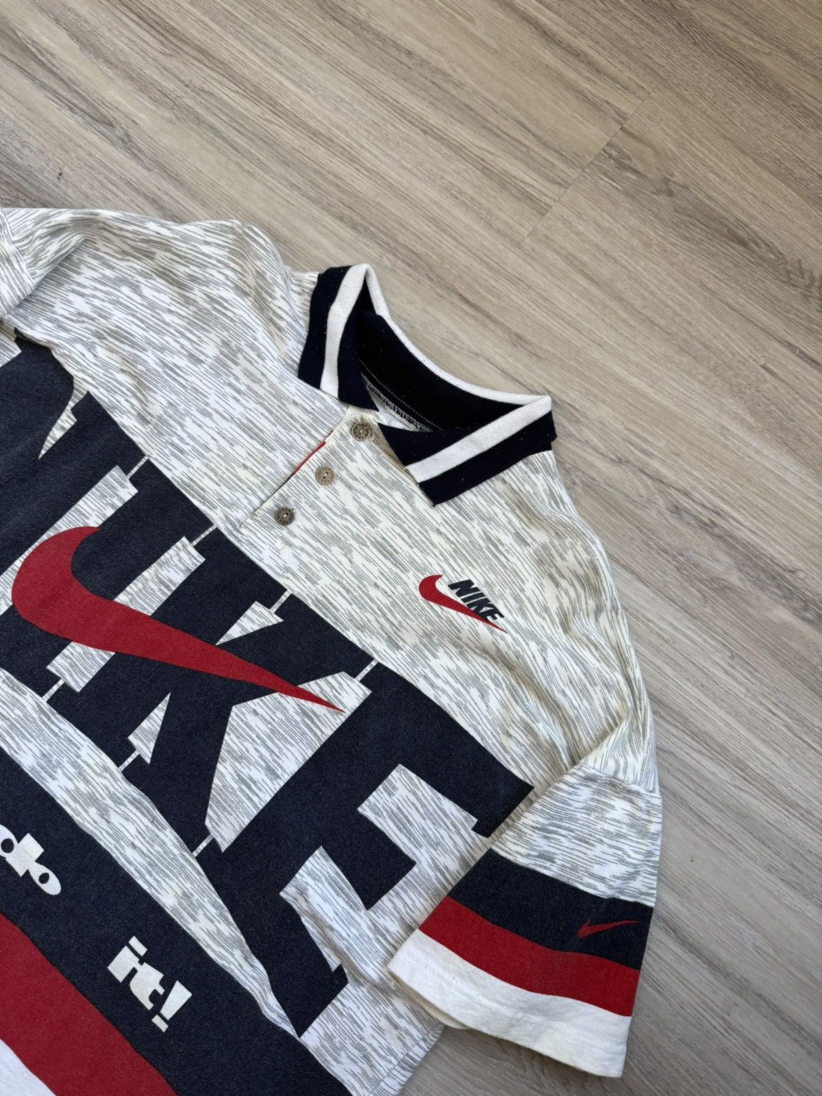 Nike × Vintage Vintage Nike Polo Size US XL / EU 56 / 4 - 2 Thumbnail