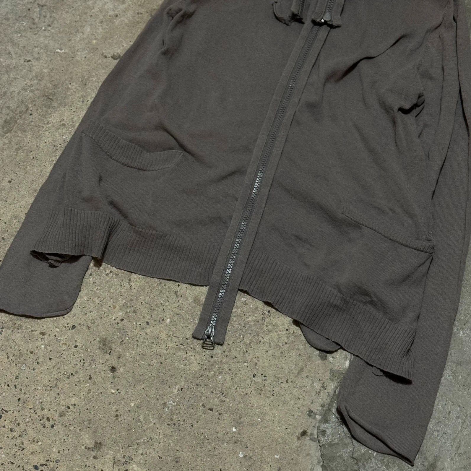 Rundholz Rundholz deconstructed zip up thin hoodie Size S / US 4 / IT 40 - 4 Thumbnail