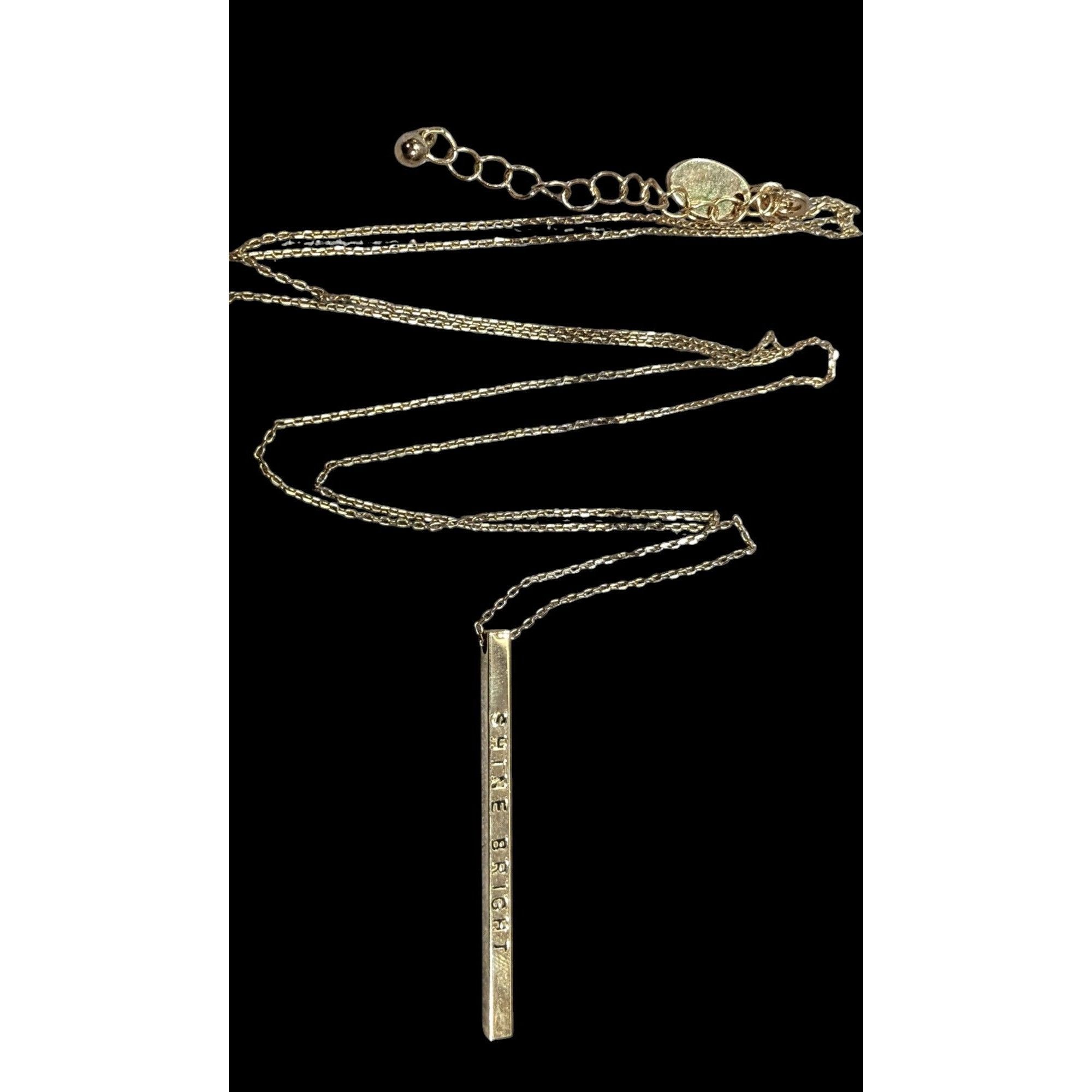 Other Charming Charlie Minimalist Shine Bright Pillar Necklace Size ONE SIZE - 1 Thumbnail