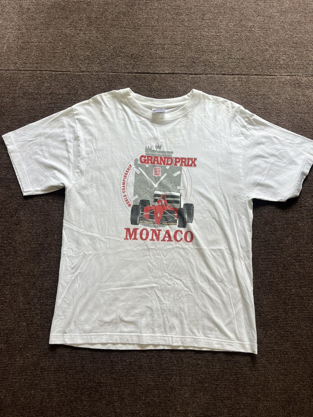 Formula 1 Vintage GRAND PRIX World Championship MONACO 00’s Tshirt Size US XL / EU 56 / 4 - 3 Thumbnail