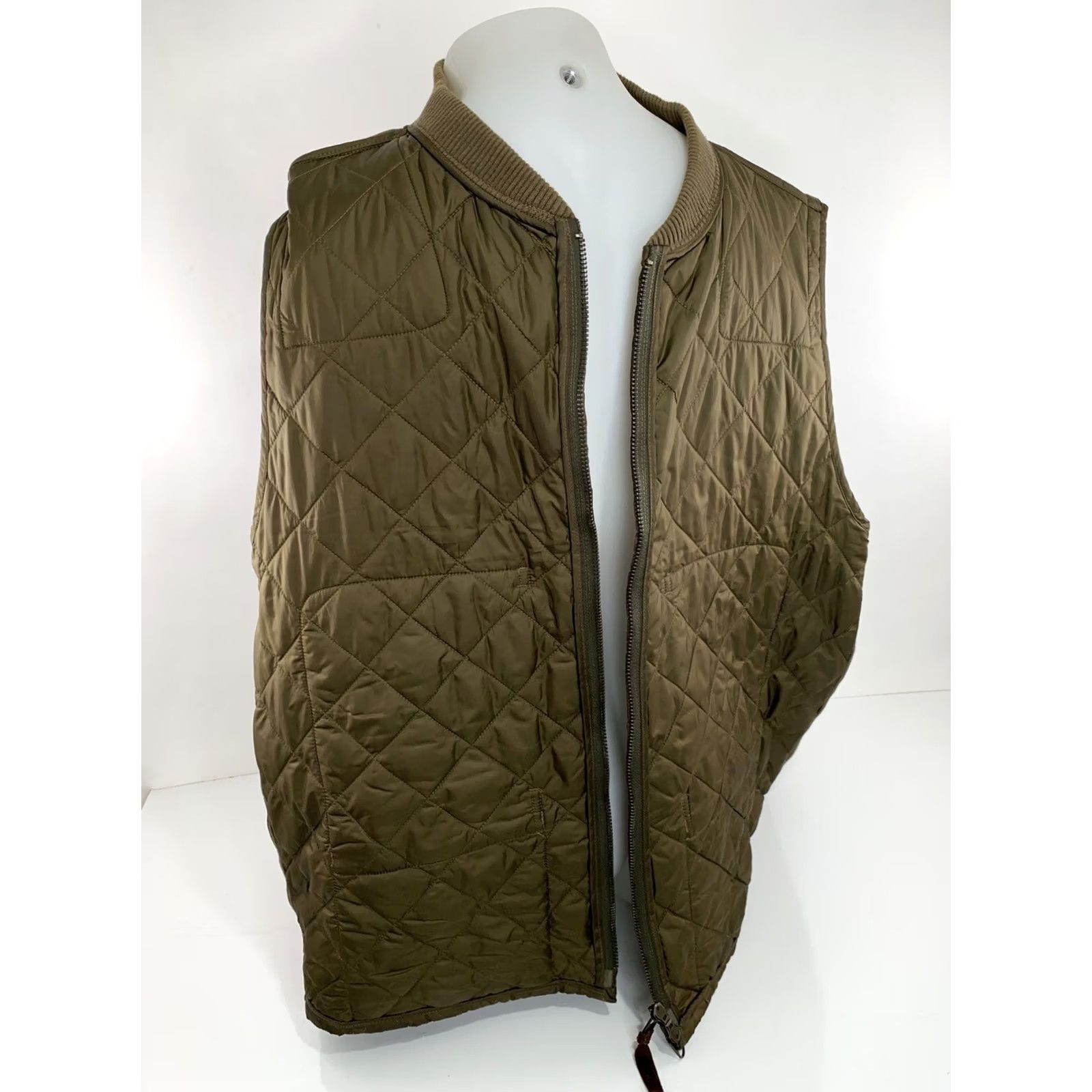 Polo Ralph Lauren Polo Ralph Lauren Quilted Vest SHOuLDER PATCH 4XL Ranch Field Hunting Brown Green Mens Versatile Quilted Vest Size US XXL / EU 58 / 5 - 7 Thumbnail