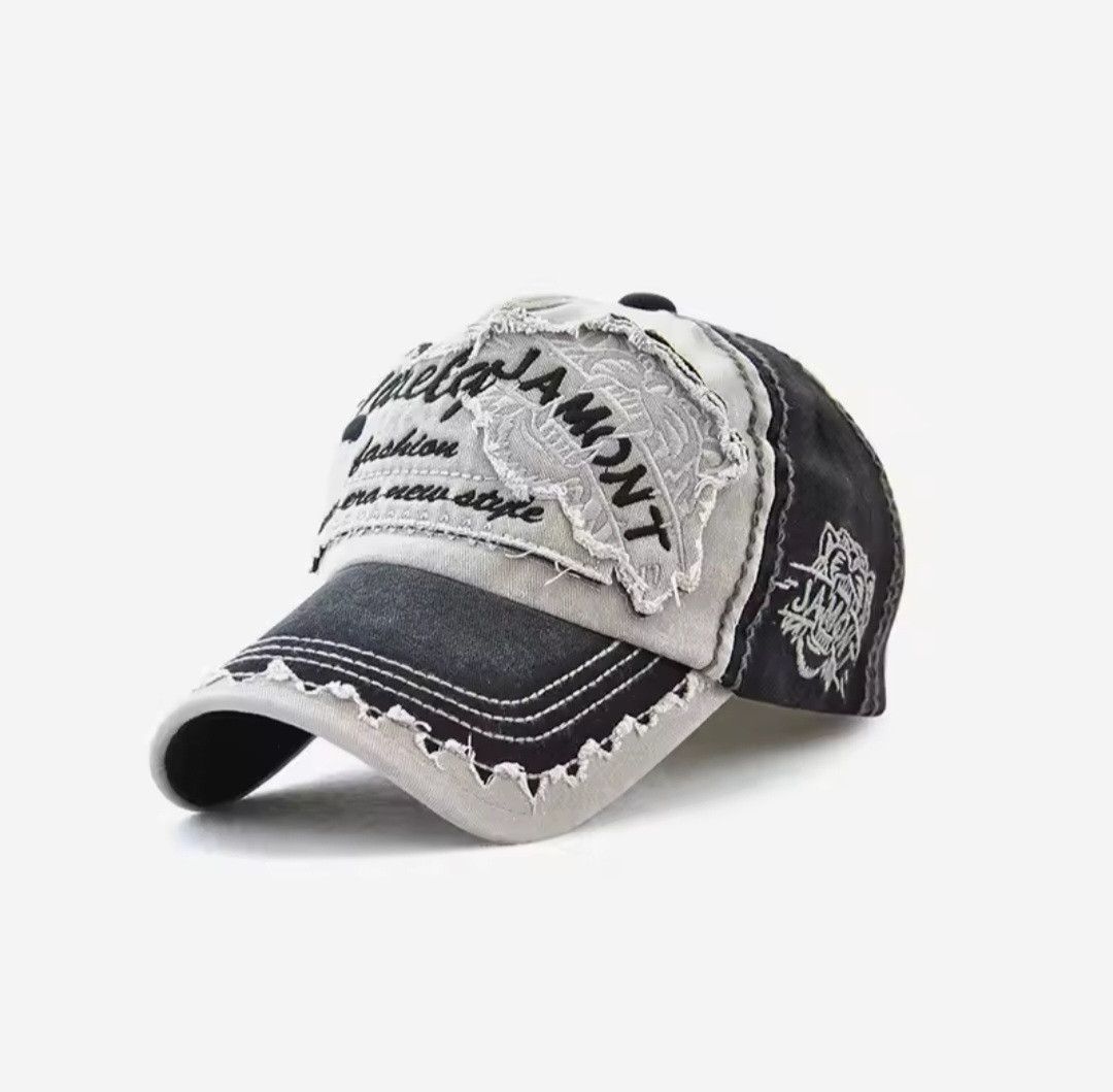 Other Custom Black Gray Baseball Cap Size ONE SIZE - 1 Preview