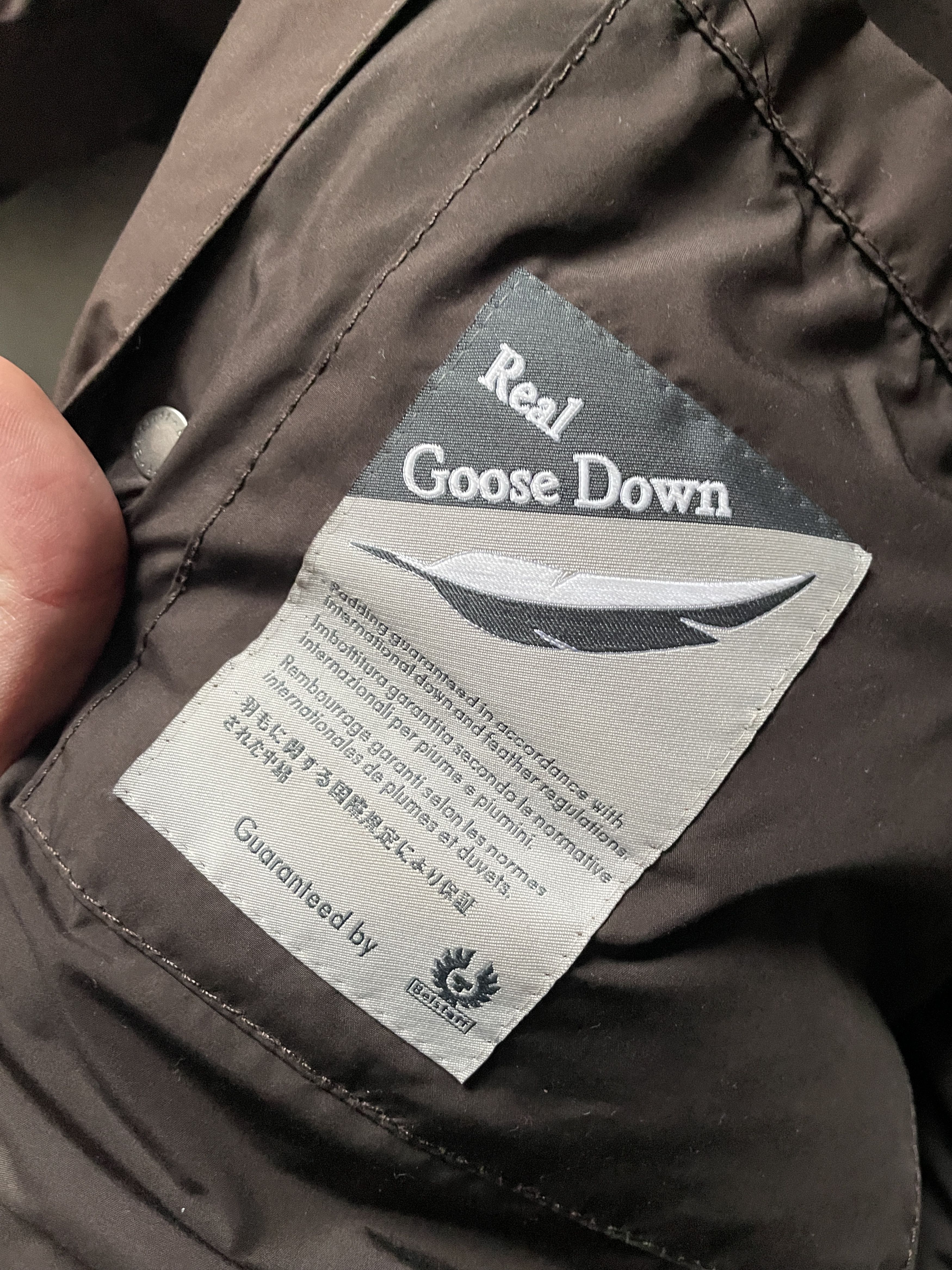 Belstaff BELSTAFF SILVER LABEL GOOSE DOWN BROWN PUFFER PARKA Size US XL / EU 56 / 4 - 8 Thumbnail