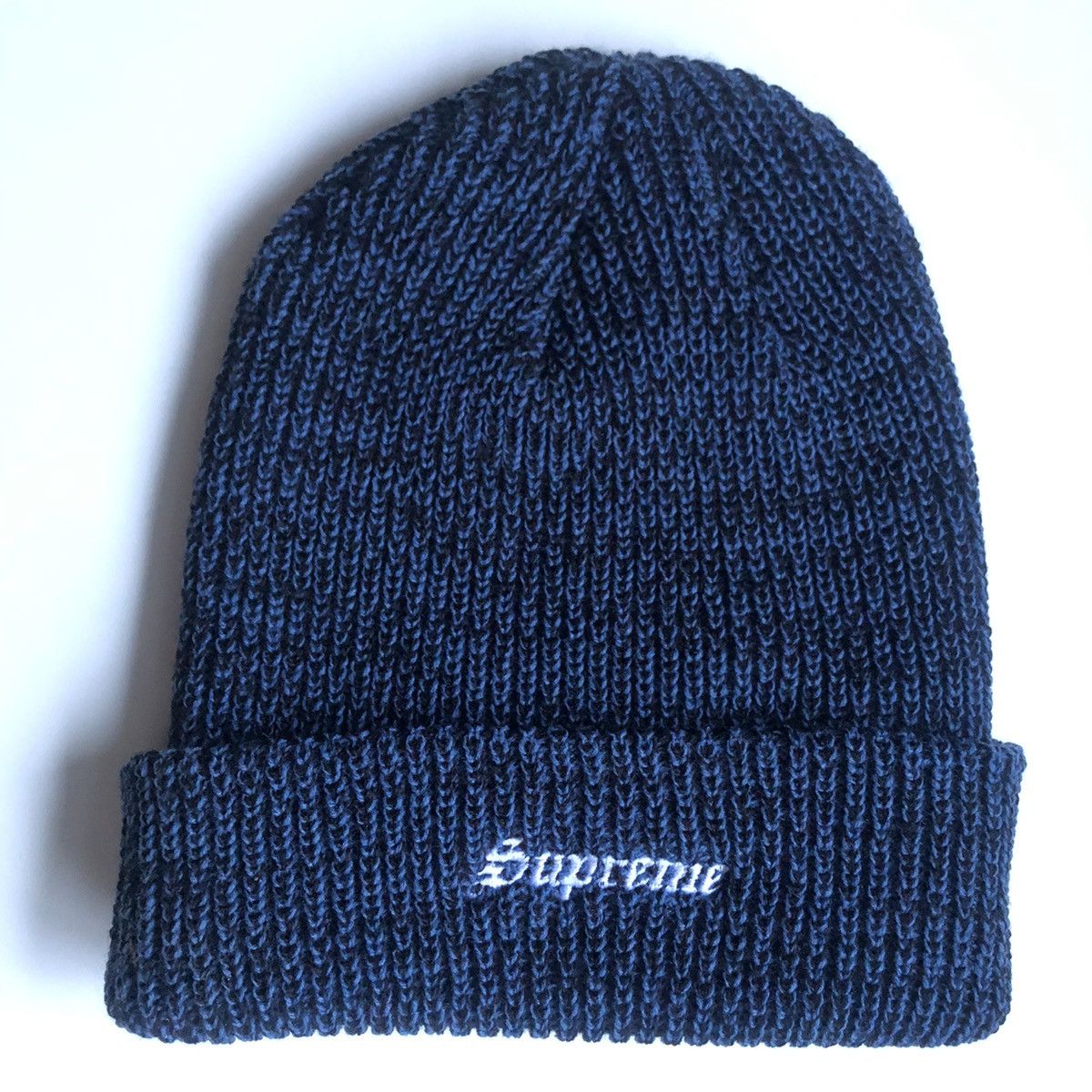 希少 Supreme Loose Gauge Beanie 濃紺 【公式通販】