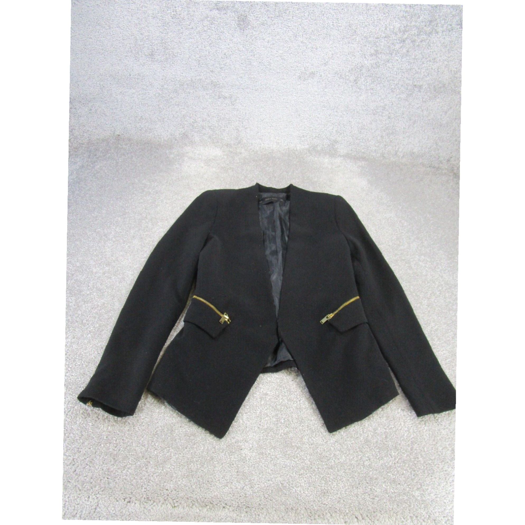 Zara tuxedo jacket womens sales