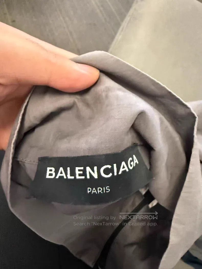 Balenciaga Balenciaga size 39 Grey and Blue Patchwork Windbreaker Size US S / EU 44-46 / 1 - 3 Thumbnail
