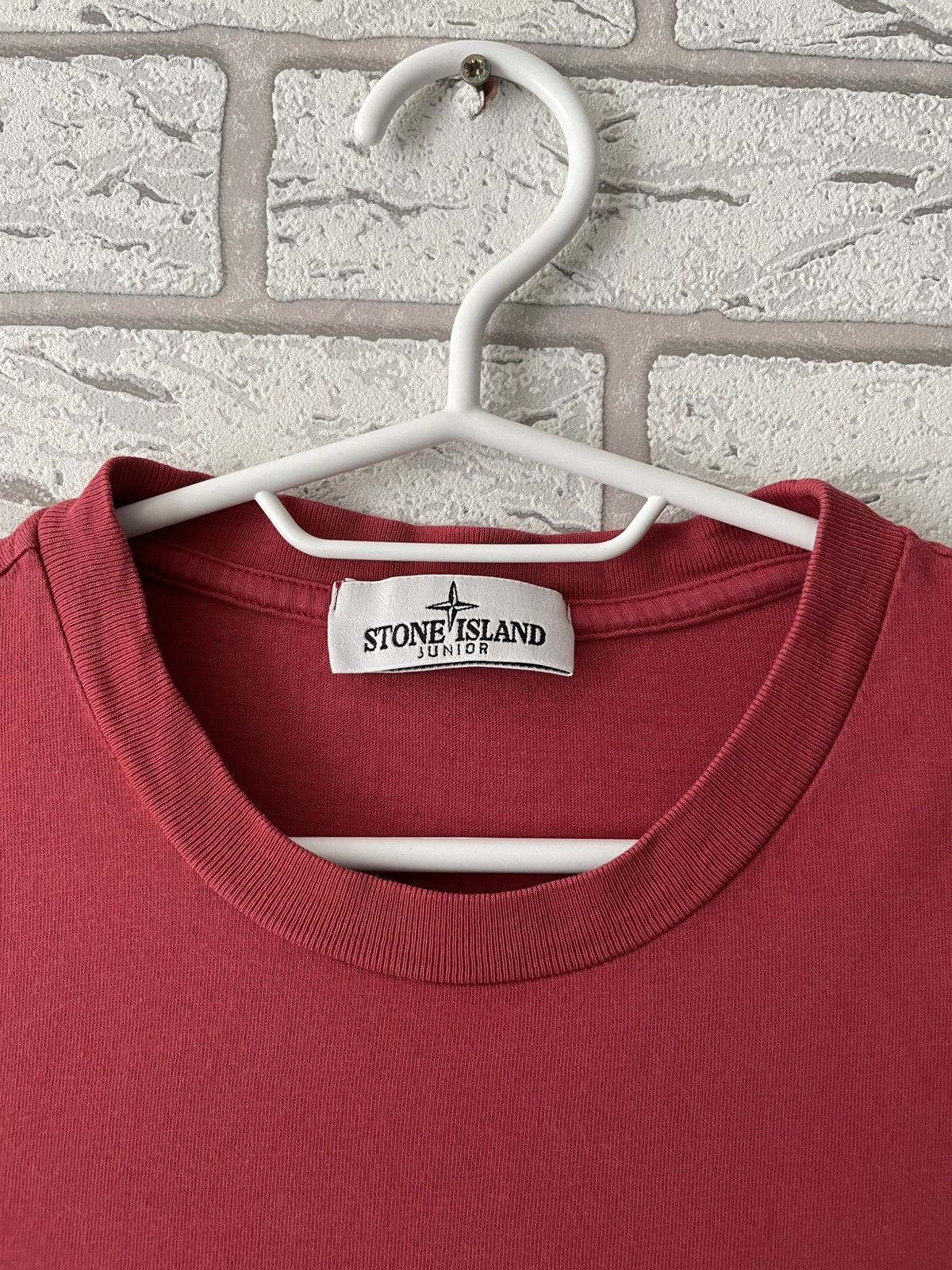Designer × Stone Island Stone Island Junior Big Logo T Shirt Tee Size US XS / EU 42 / 0 - 6 Thumbnail