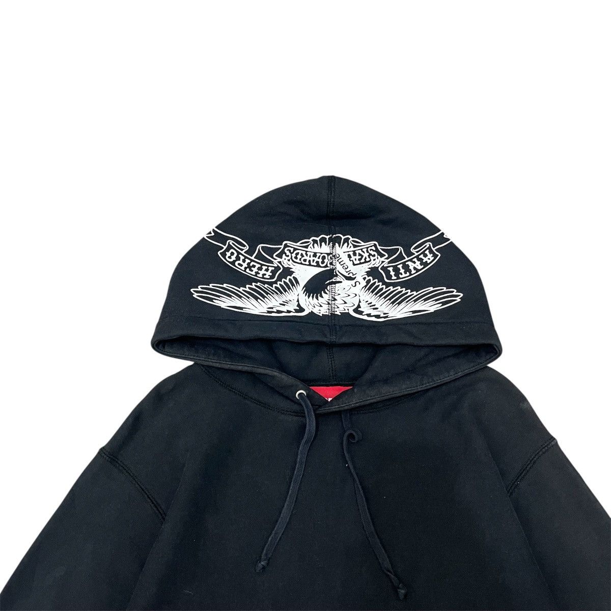 Antihero × Supreme S/S 16 Supreme x Anti Hero Hooded Sweatshirt Black Size US L / EU 52-54 / 3 - 3 Thumbnail