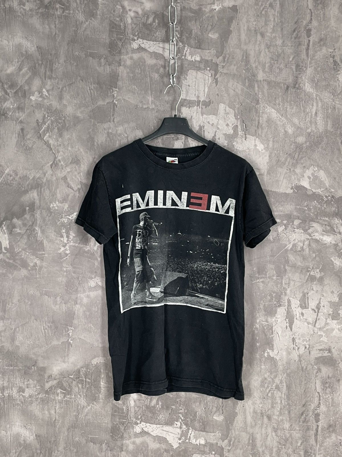 Rap Tees × Vintage VINTAGE Y2K EMINEM STREETWEAR TOUR T SHIRT Size US S / EU 44-46 / 1 - 1 Thumbnail