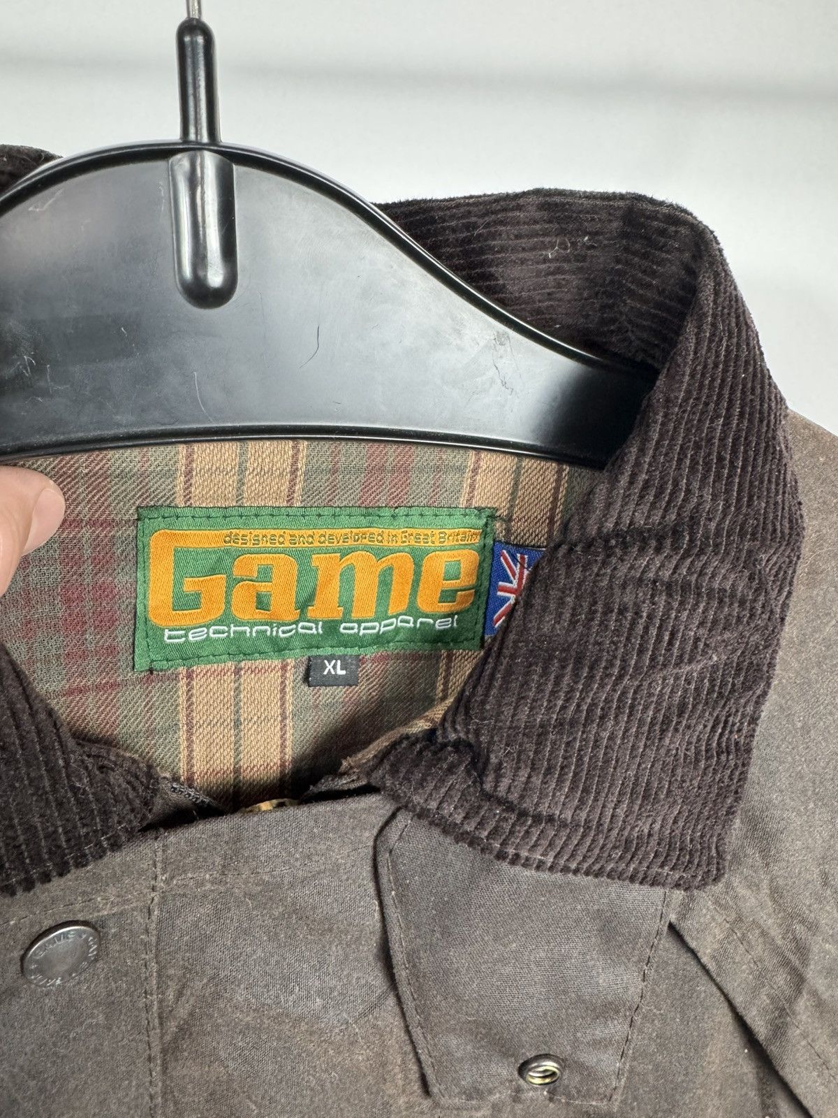 Other Vintage Game Waxed Coat Oilskin Jacket XL Brown Field Coat Size US XL / EU 56 / 4 - 5 Thumbnail