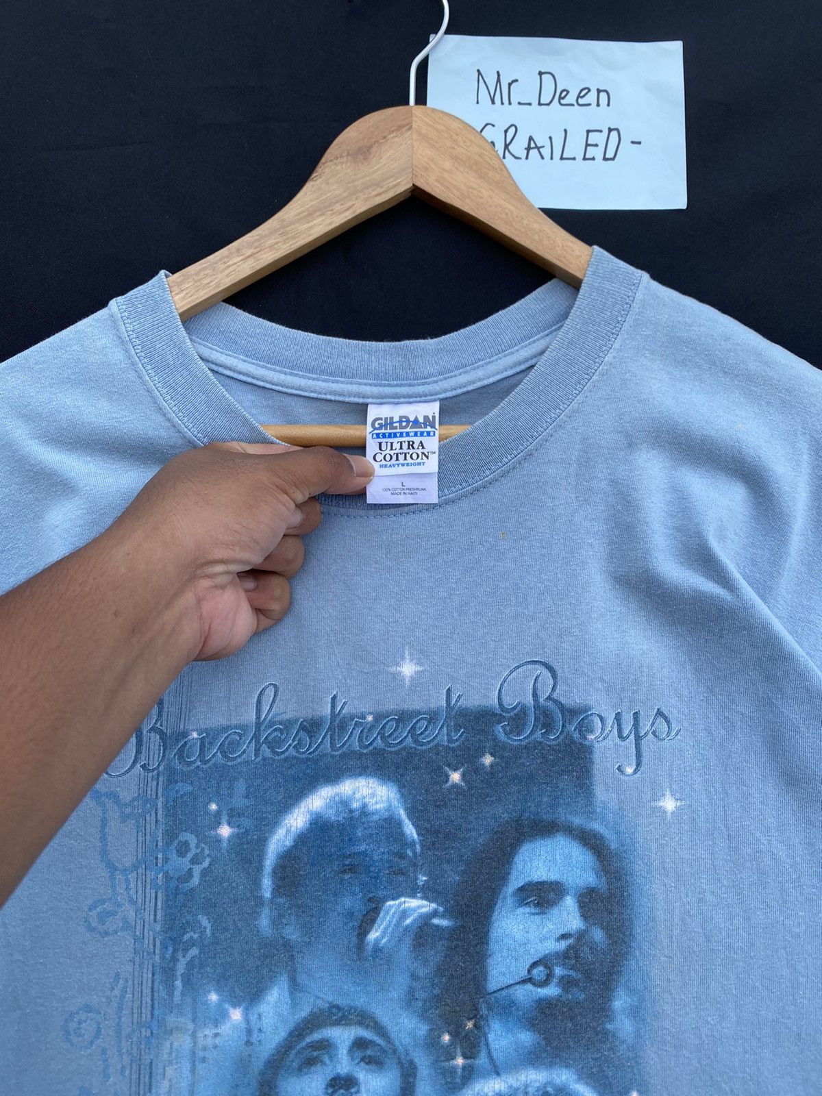 Band Tees Rare Vintage Backstreet Boys World Tour Tshirt Size US L / EU 52-54 / 3 - 10 Thumbnail