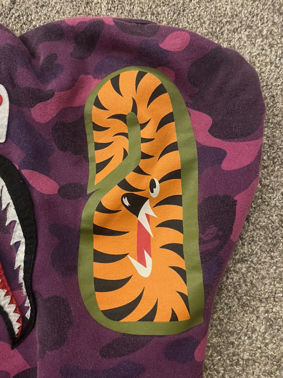 Bape Bape Shark full zip hoodie Size US M / EU 48-50 / 2 - 7 Thumbnail