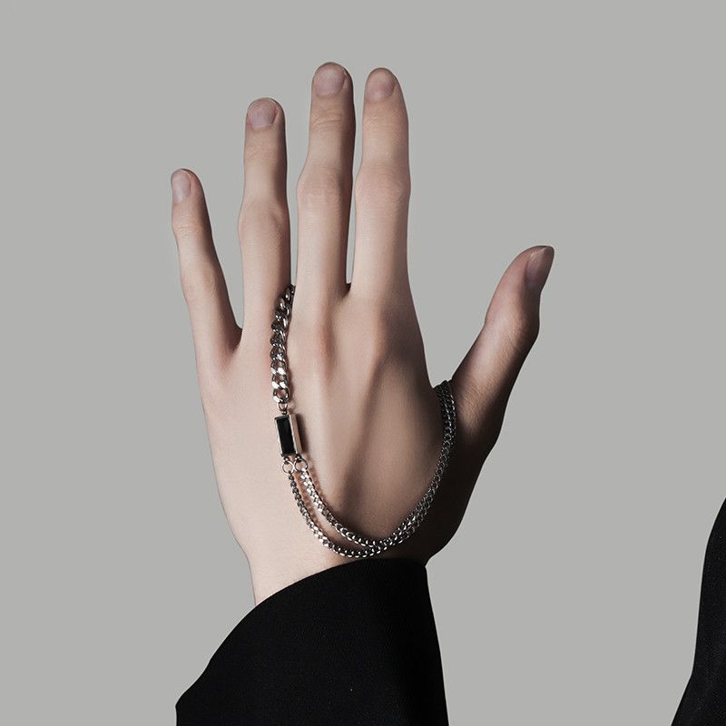 Other Dark STEAL! Y2K Chains Necklace Chain Size ONE SIZE - 3 Thumbnail