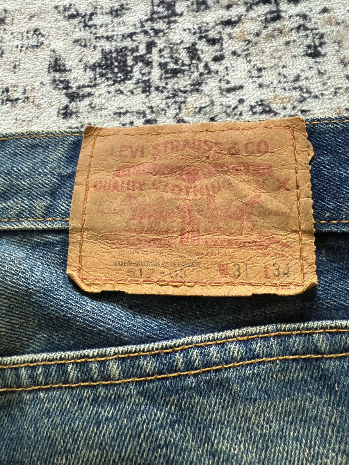 Levi's Vintage Clothing Vintage LEVIS 517 Muddy Wash Flared Bootcut Jeans Japan Made Size US 32 / EU 48 - 21 Thumbnail
