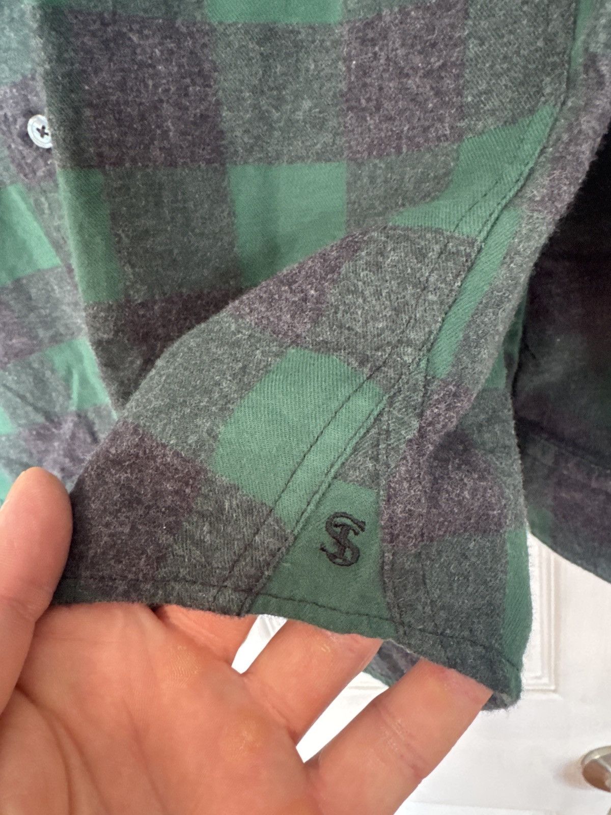 Todd Snyder Green Scotch Flannel L NWT $178 Size US L / EU 52-54 / 3 - 3 Thumbnail
