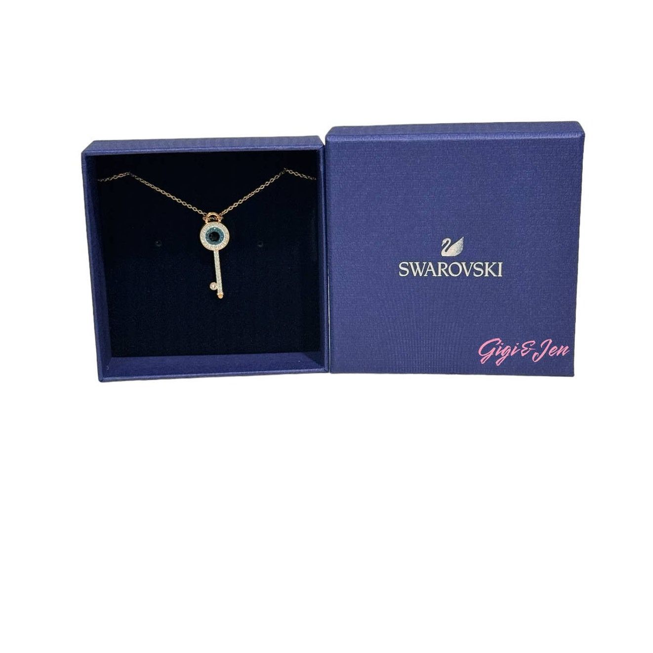 Swarovski Swarovski Symbolic pendant Evil eye and key new Size ONE SIZE - 2 Thumbnail