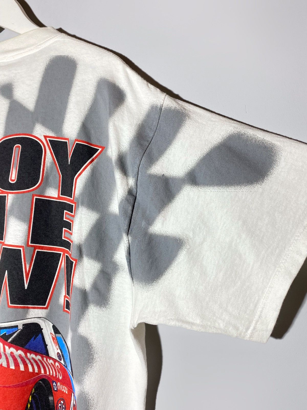 NASCAR 🔥 Y2K DODGE RAM NASCAR RACING TEE OVERPRINT USA MADE Size US XL / EU 56 / 4 - 20 Thumbnail