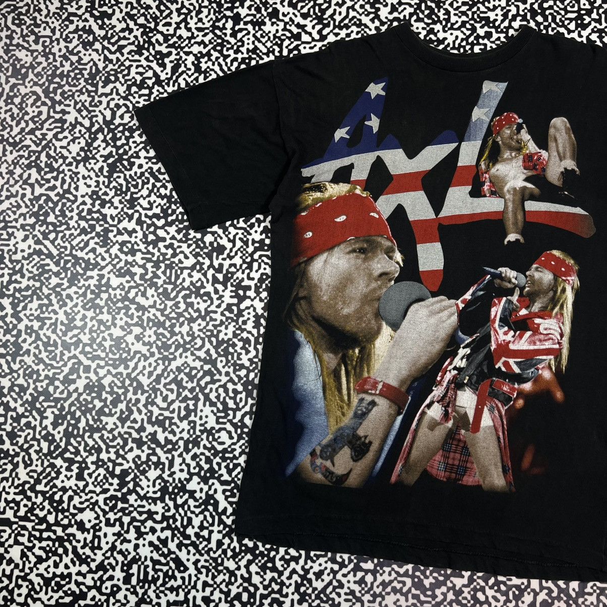 Guns N' Roses Vintage 90s Guns N Roses Axl Rose Use Your Illusion T-shirt Size US XL / EU 56 / 4 - 9 Thumbnail