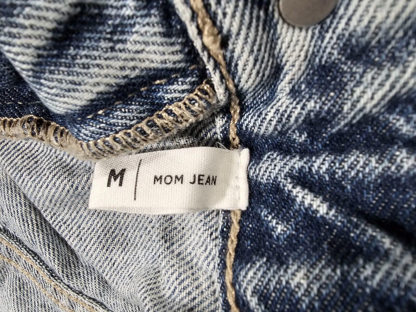 Pacsun Pacsun M Mom Jeans Light Wash Straight Leg Approx 32x27 Size 32" / US 10 / IT 46 - 4 Thumbnail