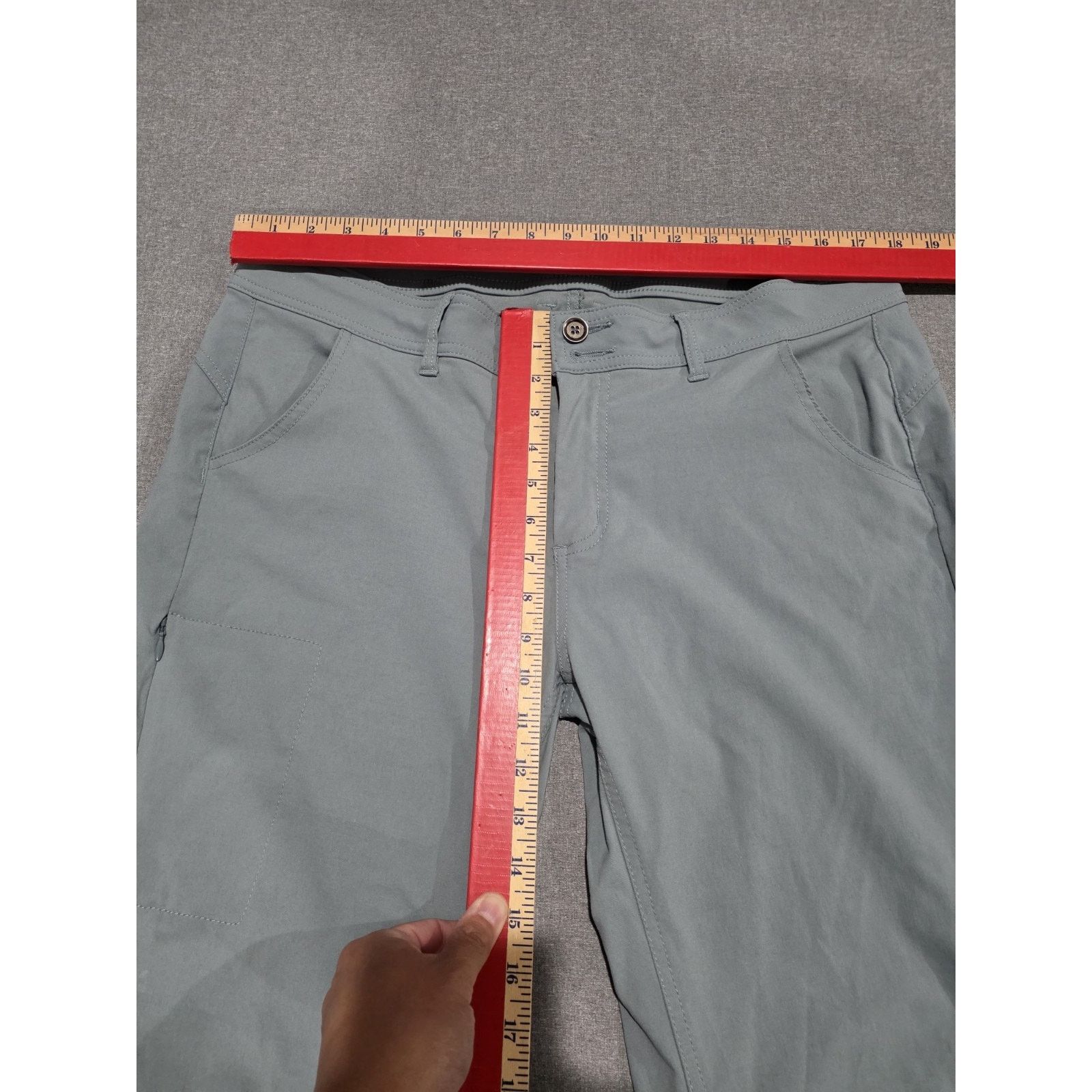 Prana Women's Prana Halle Straight Outdoor Convertible Pants sz 16 Size 38" / US 16 / IT 52 - 4 Thumbnail