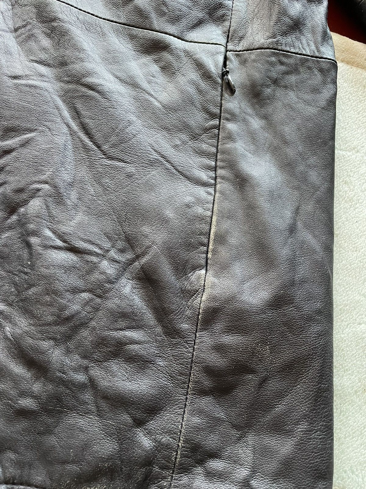 Japanese Brand Louis Chavlon Zipper Leather Jacket Matrix Size US L / EU 52-54 / 3 - 5 Thumbnail
