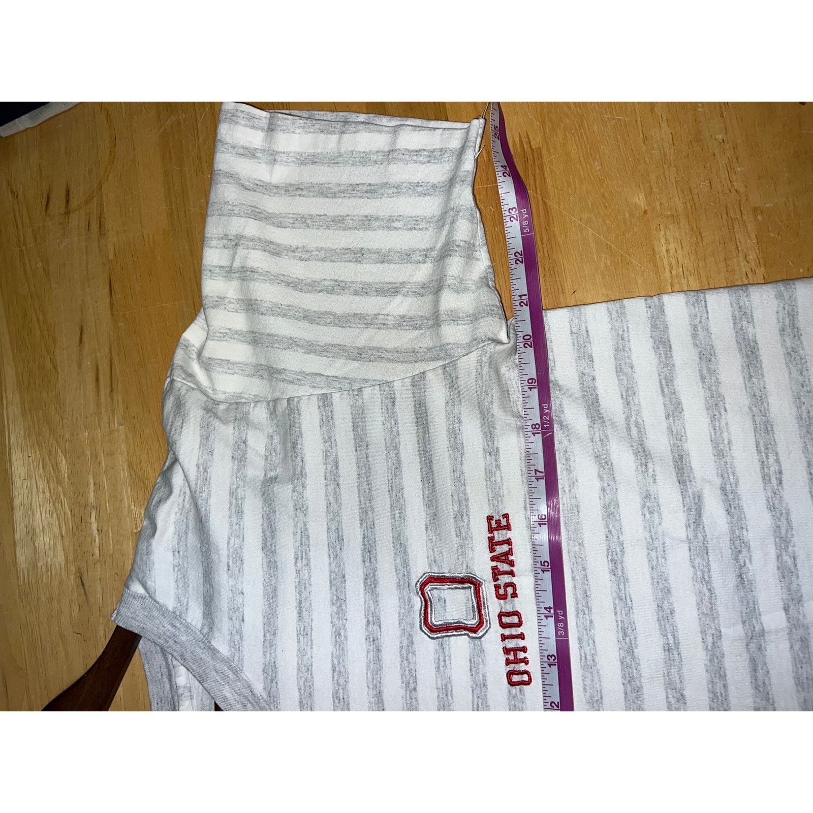Vintage Vintage Ohio State Shirt Buckeyes Gray White College 90s Tee Size US L / EU 52-54 / 3 - 8 Thumbnail