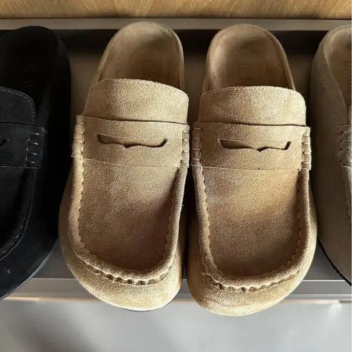 Other Suede Slip-On Loafers Size US 8.5 / EU 41-42 - 2 Thumbnail