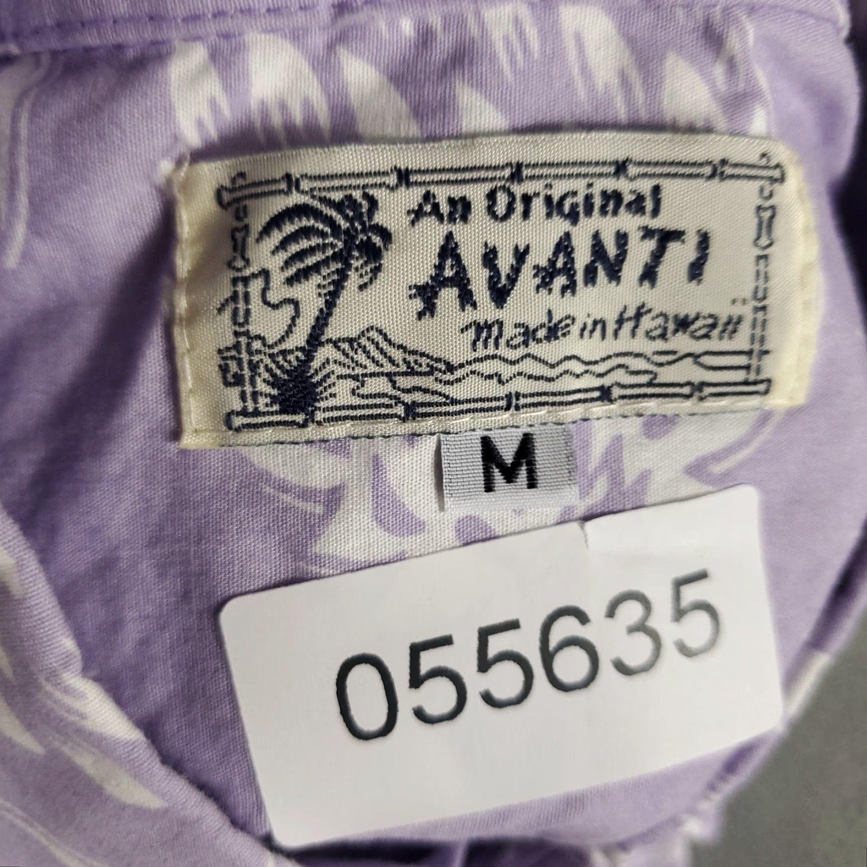 Vintage VINTAGE Avanti Shirt Mens Medium Purple Floral Button-Up Short Sleeve Collared Size US M / EU 48-50 / 2 - 7 Thumbnail