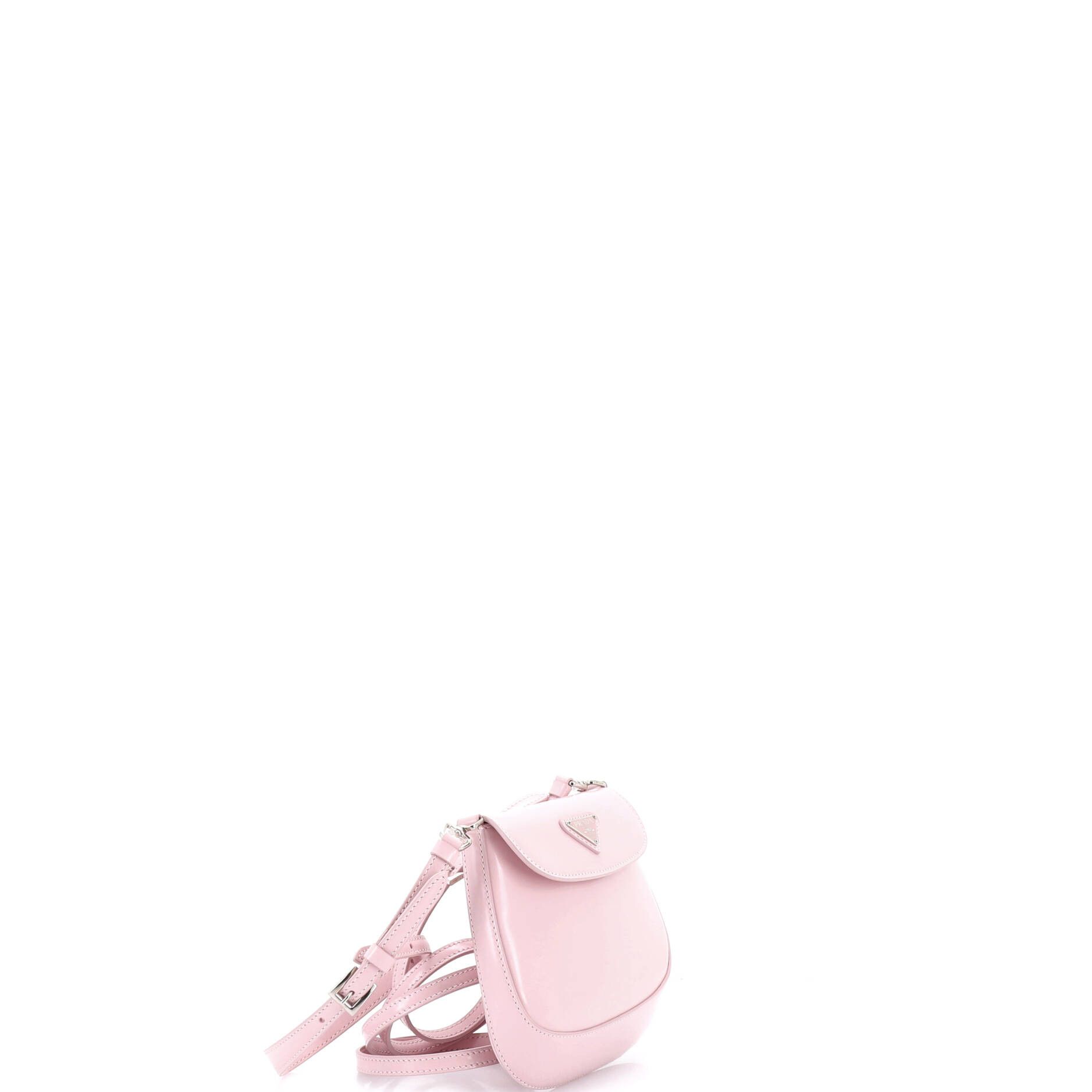 Prada Cleo Flap Shoulder Bag Spazzolato Leather Mini Size ONE SIZE - 1 Thumbnail