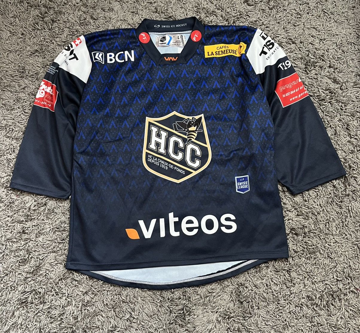 Vintage HCC La Chaux-de-Fonds Ochsner Hockey Jersey Size L Size US L / EU 52-54 / 3 - 2 Thumbnail