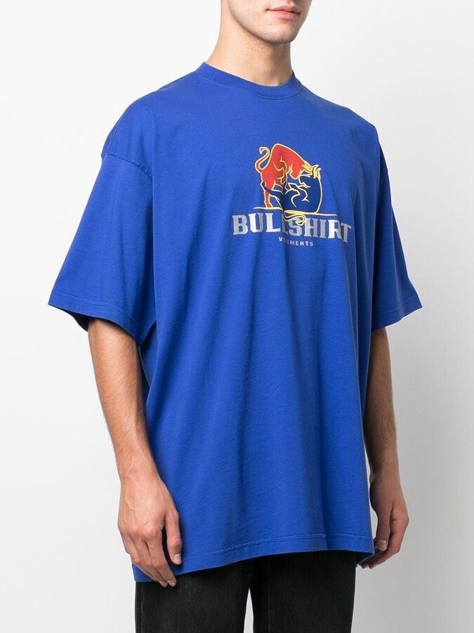 Vetements o1y0924 T-Shirt in Blue Size US S / EU 44-46 / 1 - 3 Thumbnail