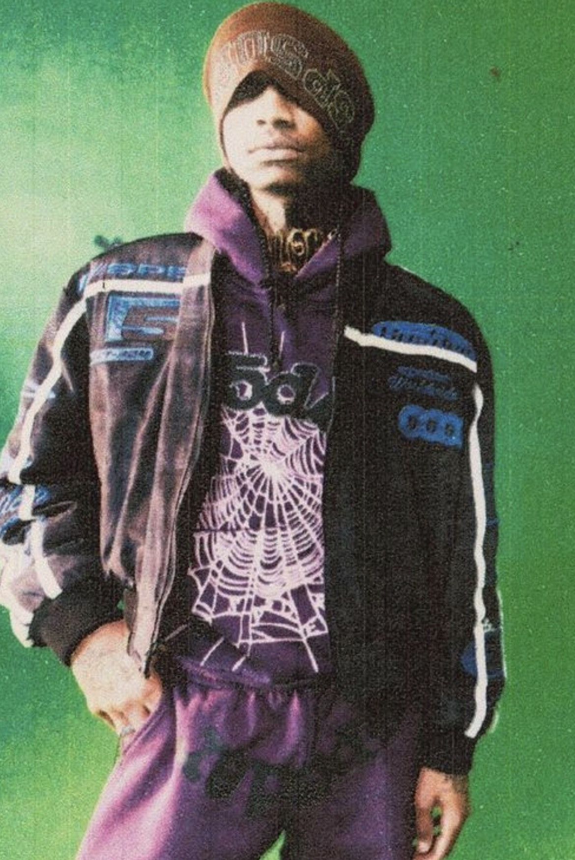 Spider Worldwide × Young Thug SPIDER WORLDWIDE SP5DER PURPLE 8 DAYS ...