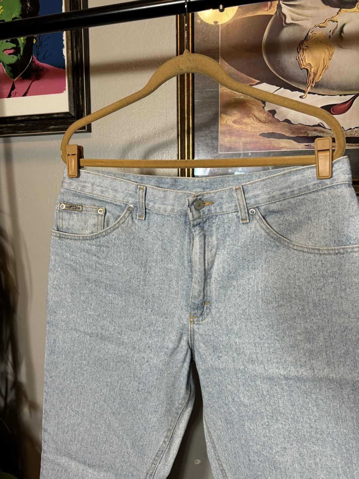 Lee × Vintage Vintage Lee Jeans 36 x 30 Size US 36 / EU 52 - 3 Thumbnail