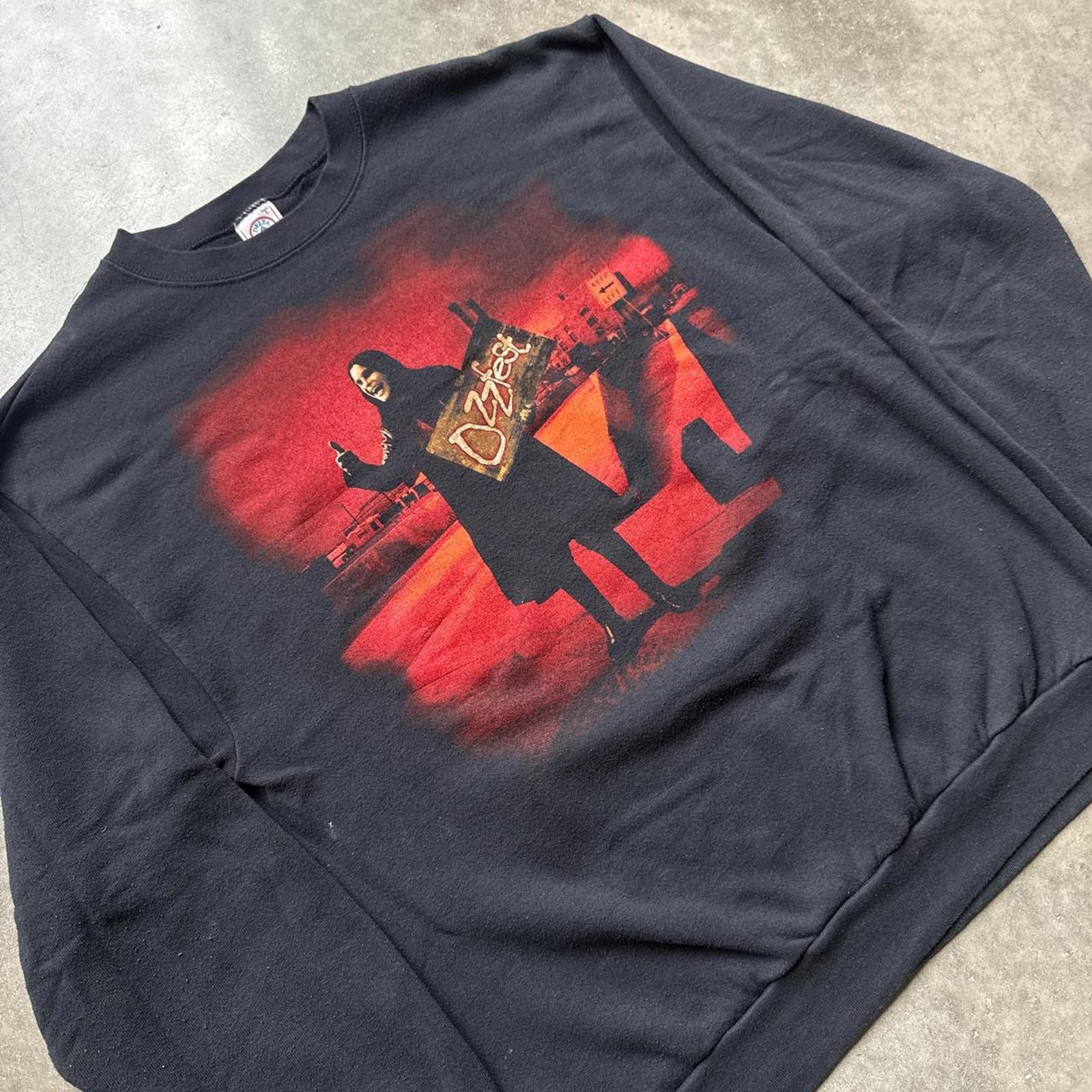 Delta Ozzy Osbourne Hell Hitchhiker 1998 Ozzfest Crewneck Delta Size US L / EU 52-54 / 3 - 2 Thumbnail