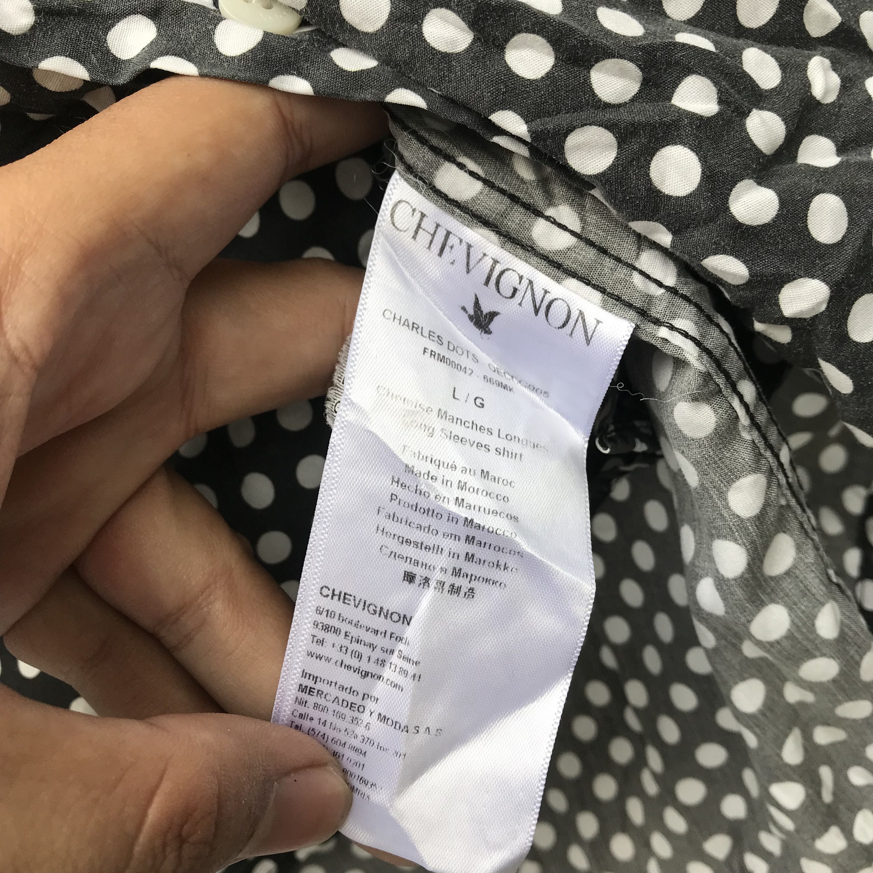 Chevignon Vintage Chevignon Charles Chevignon Polkadot charles dot Size US L / EU 52-54 / 3 - 8 Thumbnail