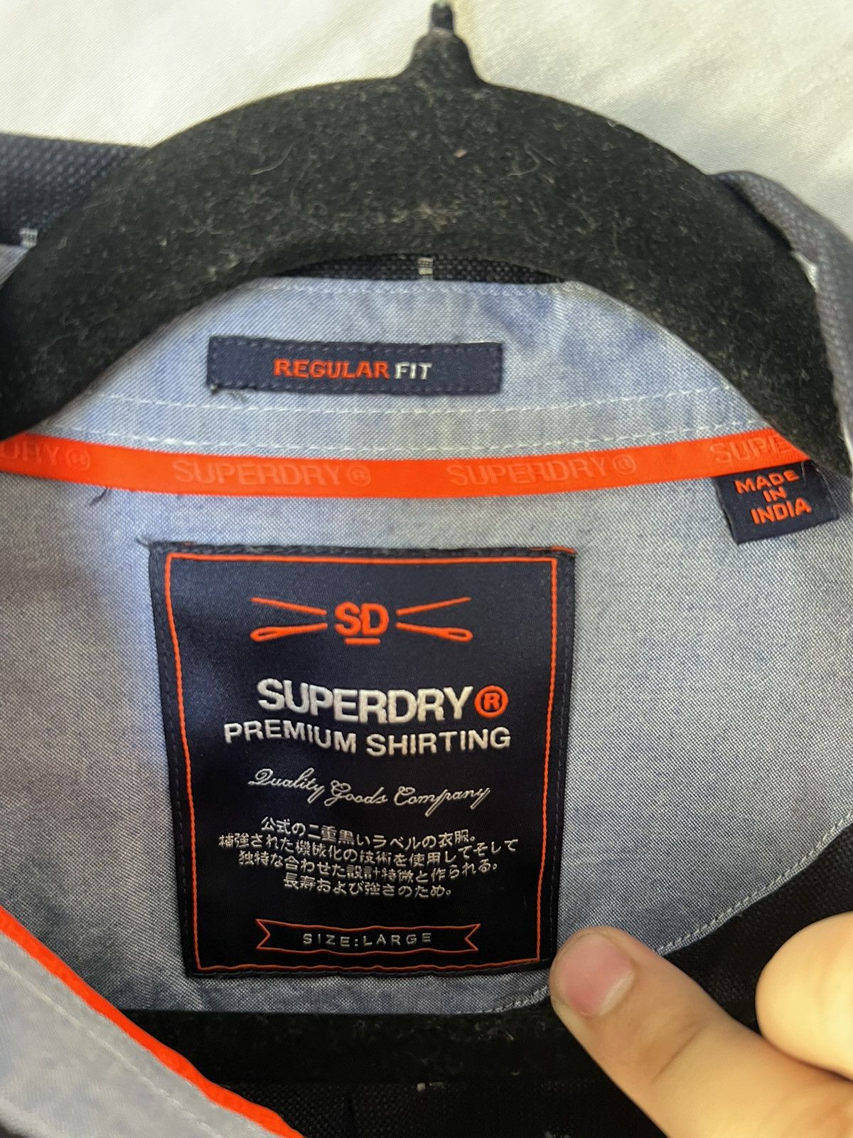 Superdry Superdry Premium Button Down Shirt Size US L / EU 52-54 / 3 - 7 Thumbnail