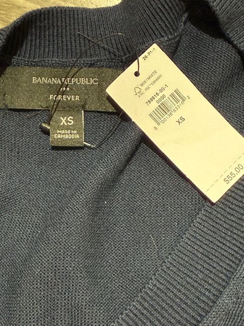 Banana Republic NWT Banana Republic Forever Round-Hem Sleeveless Sweater/Top Size XS / US 0-2 / IT 36-38 - 8 Thumbnail