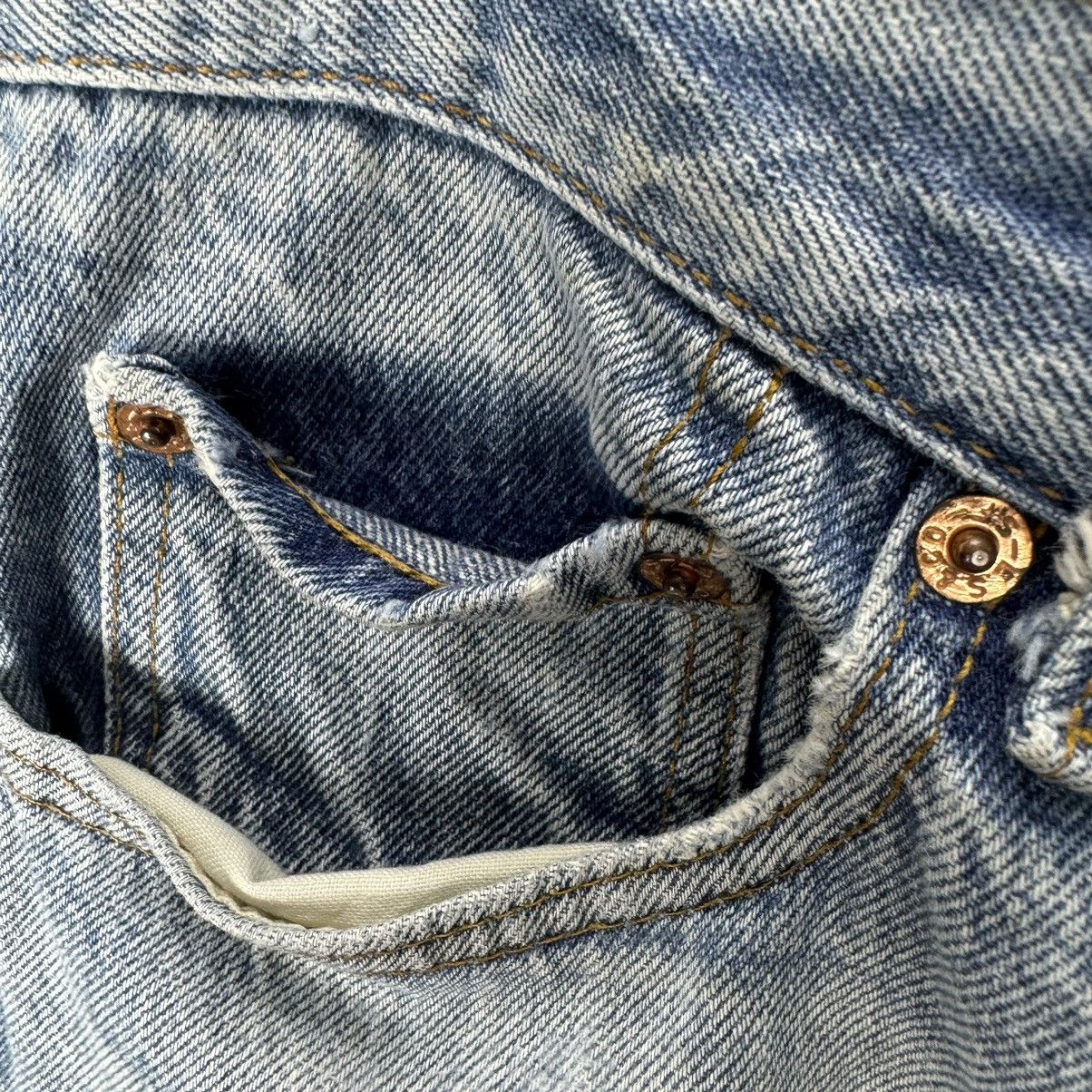 Levi's ☀️80s LEVI’S 501 PATCHWORK DENIM JEANS PANTS Size US 32 / EU 48 - 11 Thumbnail