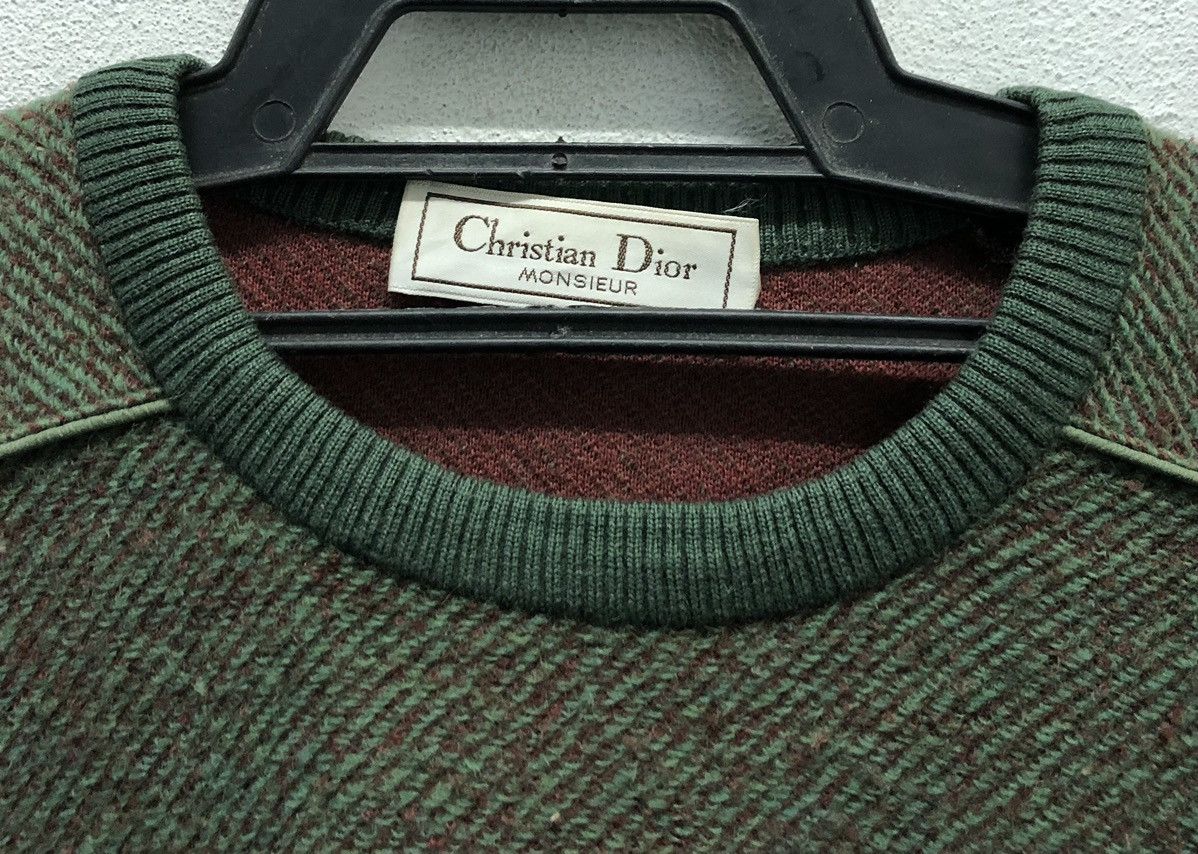 Christian Dior Monsieur Vintage Christian Dior Monsieur Knitwear Size US L / EU 52-54 / 3 - 3 Thumbnail