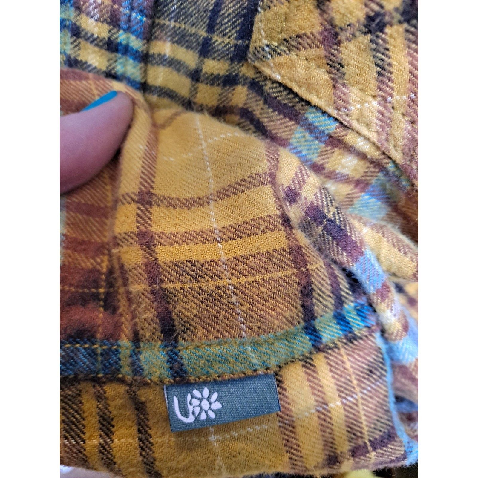 Urban Outfitters Urban Outfitters Hooded Flannel Shirt Plaid Button Up Long S Size US S / EU 44-46 / 1 - 8 Thumbnail